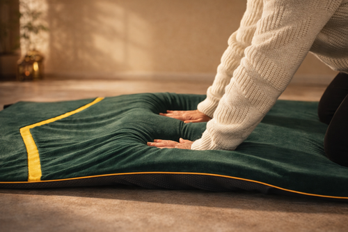 Sajda+ Orthopedic Prayer Mat with Knee & Ankle Support